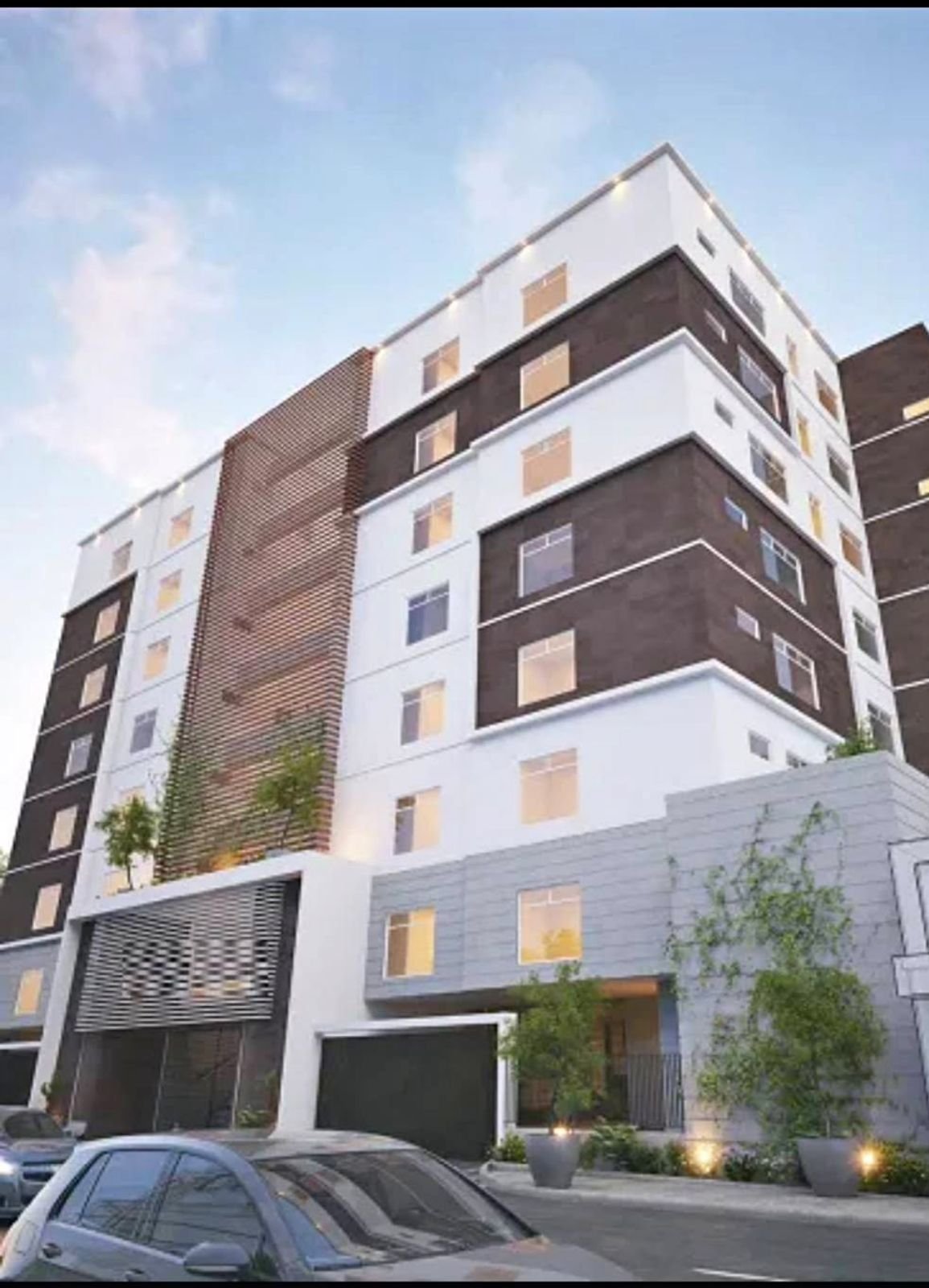 Apartamento en renta de 3 habitaciones en edificio Portico